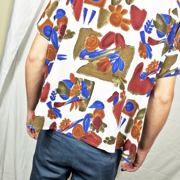 Truffles 22W Abstract 80s 90s Style Shirt - Picture 4 of 8